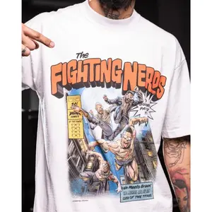 [Made in USA] Full Violence Store Fighting Nerds Comic Book Hoodie, Sweater, and T-Shirt