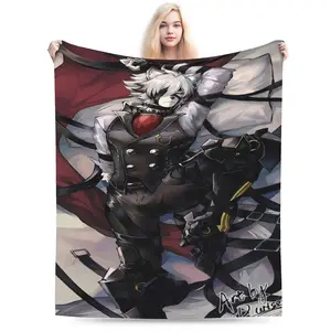 Von Lycan Series 2026 New High End Printed Flannel Blanket Ultra Soft Skin Friendly All Season Warmth for Bedroom Office Nap Study Reading Christmas Gift