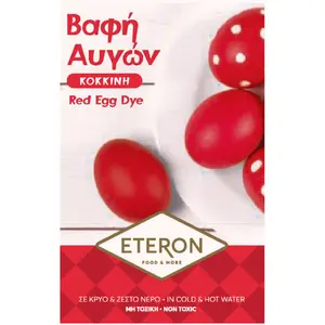 Red Egg Dye Greek Orthodox Traditional Easter Non Toxic