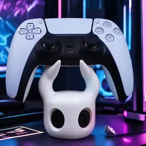 Game Controller Holder Stand, Hollow Knight Peripheral for Ps5/xbox/switch, 3D Printed Display Rack, Compatible with Xbox and Ps5, Gaming Accessories