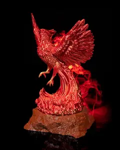 Smoking Phoenix Statue