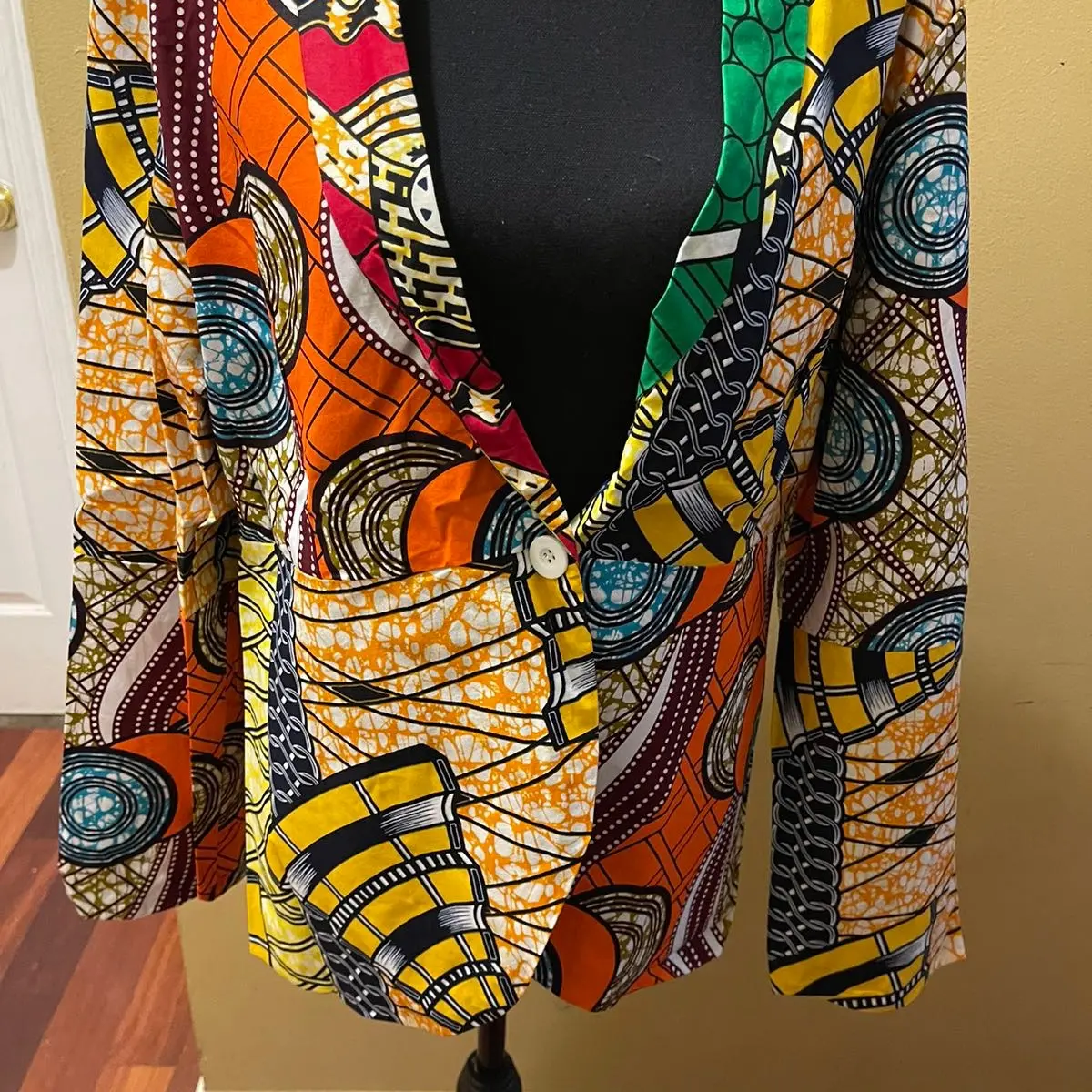 African hand made blazer/jacket