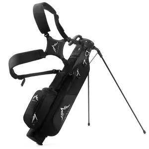 Golf Lightweight Stand Carry Bag PRO with Dual Shoulder Straps – Easy to Carry and Durable Pitch n Putt Golf Bag for The Driving Range, Par 3, and Executive Courses – 31.5 inches Tall