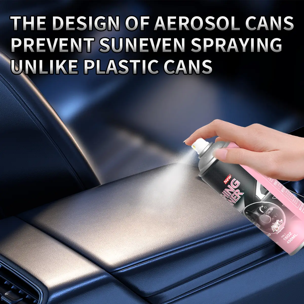 DONKEYPRO Car stuff Car care Oxidized Plastics Rubber Leather Car Seat Cleaner Anti-Aging Safe on All Surface SiO2 Technology Accessories For Car