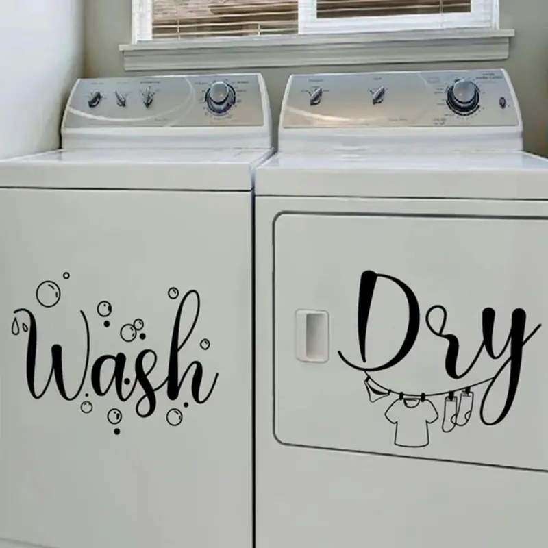 DIY Scrapbooking Vinyl Stickers - Washable, Dryable, No Battery Needed, Compatible with Washers & Dryers, Ideal for Everyday Use, Wash/Dry
