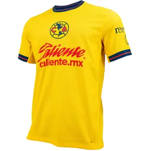 Club America Yellow Soccer Jersey 2024/25 – Liga MX Football Shirt – Breathable Fan Jersey