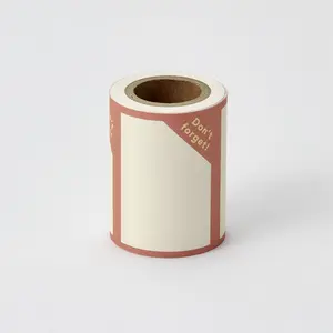 Daigo Isshoni Sticky Note Roll - Don't Forget Red