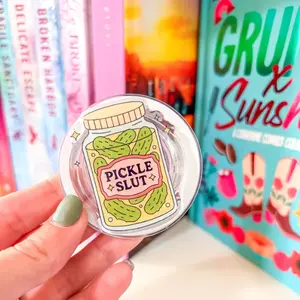 Pickle Slut Phone Grip Pickle Kindle Accessory Phone grip Kindle grip Funny grip Gift for her Pickle lover gift Pickle lover Pickle Slut