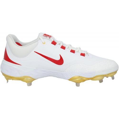 J.T. Realmuto Philadelphia Phillies Player-Issued White and Gold Nike Cleats from the 2025 MLB Season - Fanatics Authentic Certified