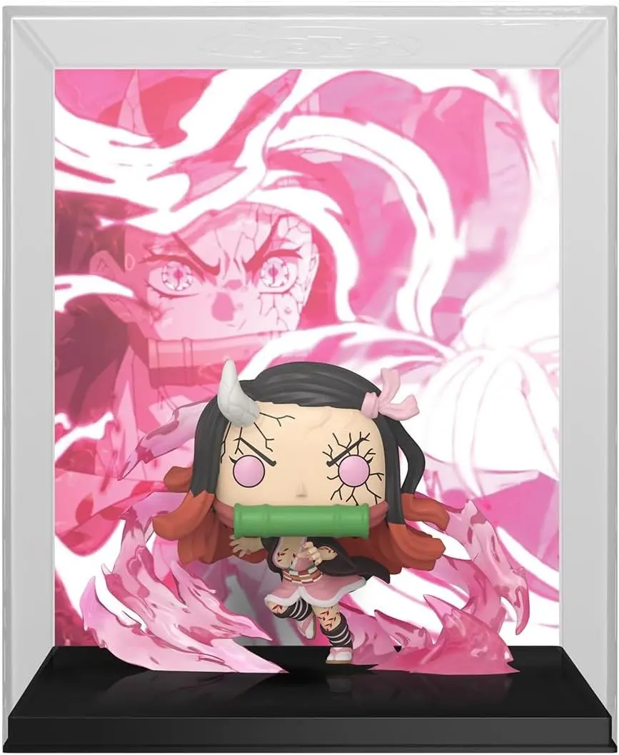 Funko Pop Vinyl Demon Slayer Kimetsu no Yaiba Nezuko Kamado Manga Cover Art with Display Case 2048