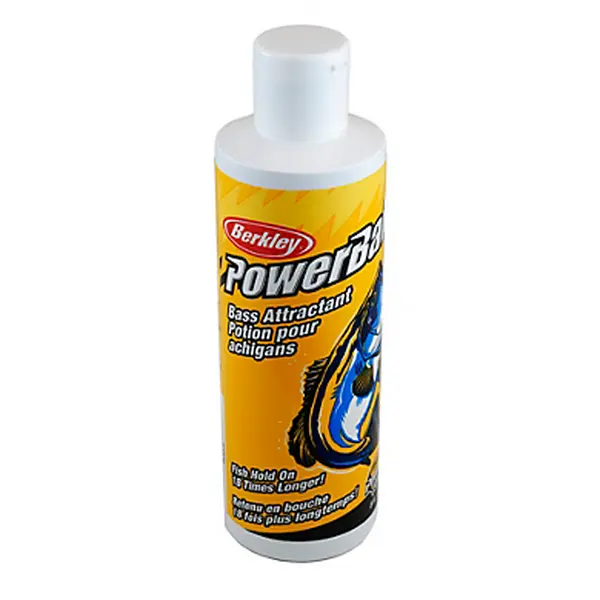 Berkley PowerBait Attractant with Enzymes and Essences - Outdoor Fishing Supplies, 8 oz Bottle, Available in 5 Species-Specific Scents, Enhance Lure with Scent to Attract and Hold Fish