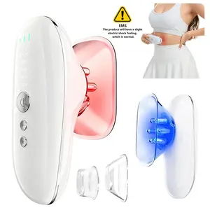 5-in-1 Body Sculpting Machine - Negative Pressure Lymphatic Drainage Massager, Smart Microcurrent & Red Blue Light Massager with LIPO Vacuum Heat, Body Shaping Massage Tool & Skin Tightening for Face,Belly, Arms, Legs