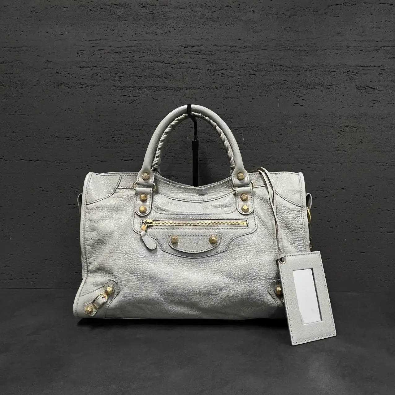 Pre-owned Balenciaga Leather Shoulder Bags 7.8'' R4179 Shoulder Bag C14301405161 1012 T1 Chloe