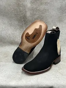 Men Ankle Boot Black