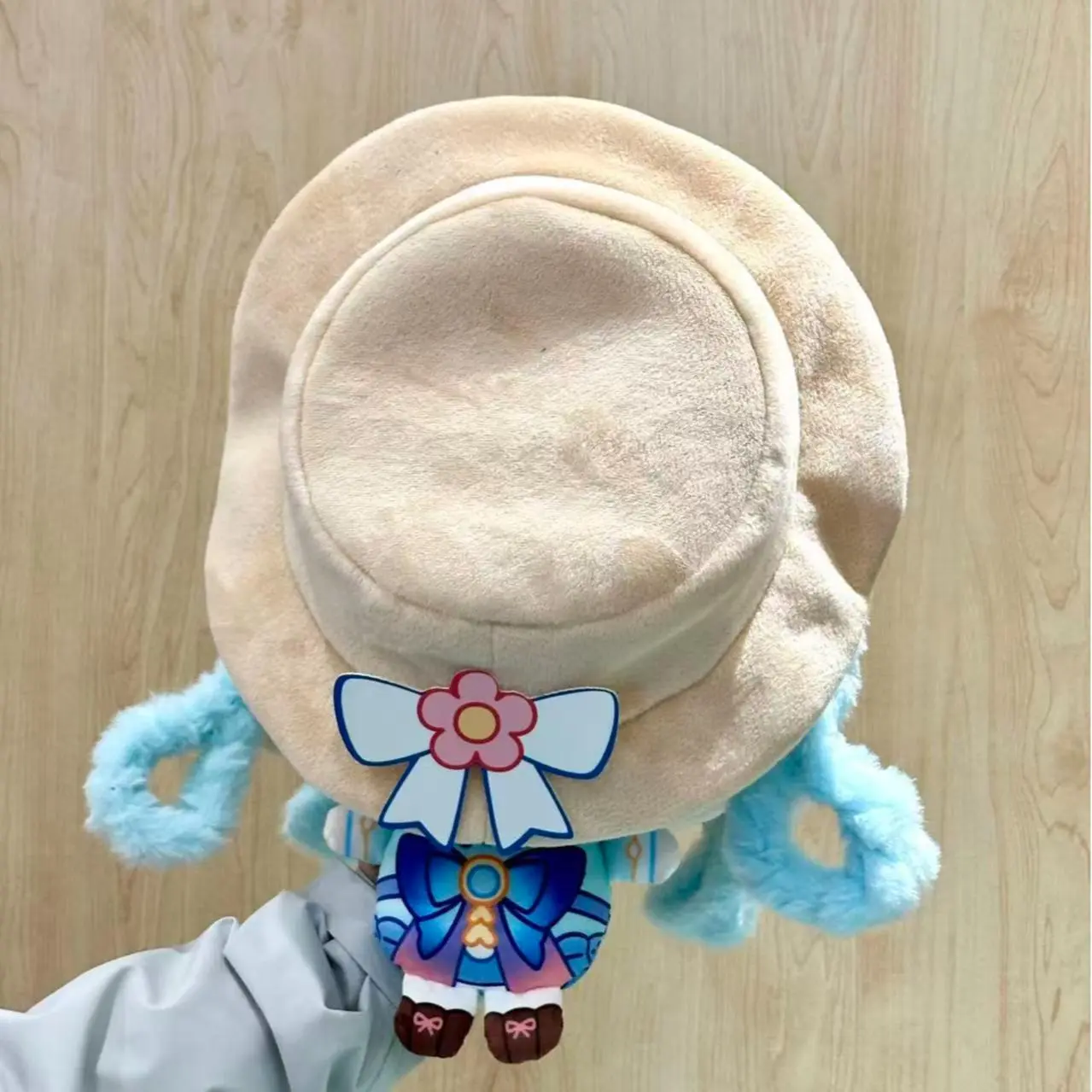 Game Genshin Impact Kamisato Ayaka 35cm Big Head Figure Maumet Puppet Idol Plushies Pillows Pillow Cosplay Cushion Xmas Gift