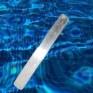 Selenite Stick - Natural Selenite Stick with Smooth Surface and Clear Coloration