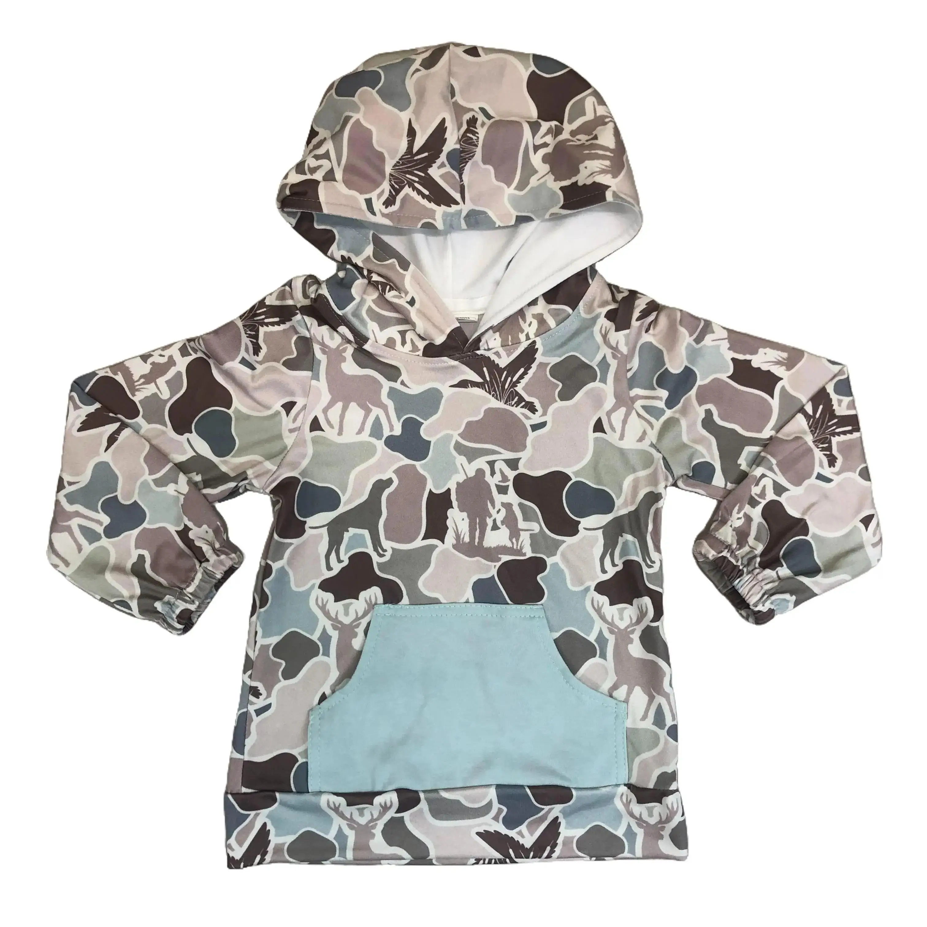 Boy Mallard Hoodies Boy Winter Hoodies top Hunting Clothing