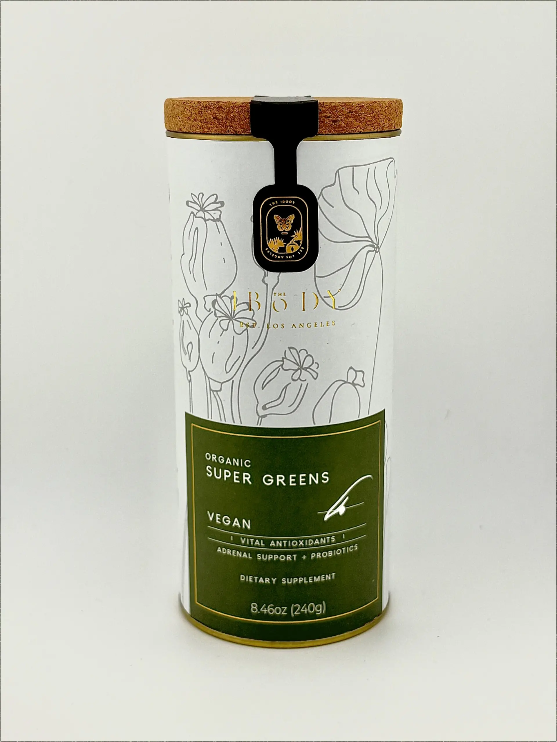 Super Greens Dietary Supplement - All-Natural, Nutrient-Dense Wellness Powder for Daily Immune & Energy Support