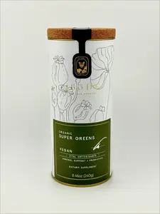 Super Greens Dietary Supplement - All-Natural, Nutrient-Dense Wellness Powder for Daily Immune & Energy Support