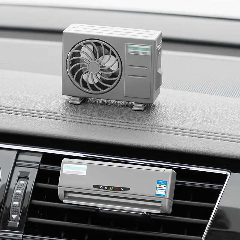 Mini air conditioner model; car fragrance for air vents; interior decorative perfume; long-lasting scent ornament