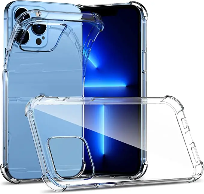 Clear Shockproof Case For iPhone 17 Pro Max 17 16 15 14 13 12 11 Plus Mini X XR 8 7 6 Accessories Protection Accessories Protection
