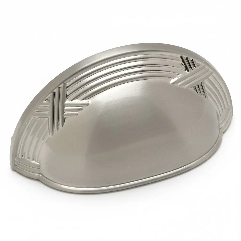 Cosmas 9461SN Satin Nickel Cabinet Cup Pull