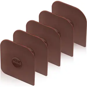 Pan Scraper, 5 count Pot Scraper, Pan Scraper Plastic, Multifunctional Scraper Tool for Kitchen, Non-Slip,  Safe, High Heat Resistant