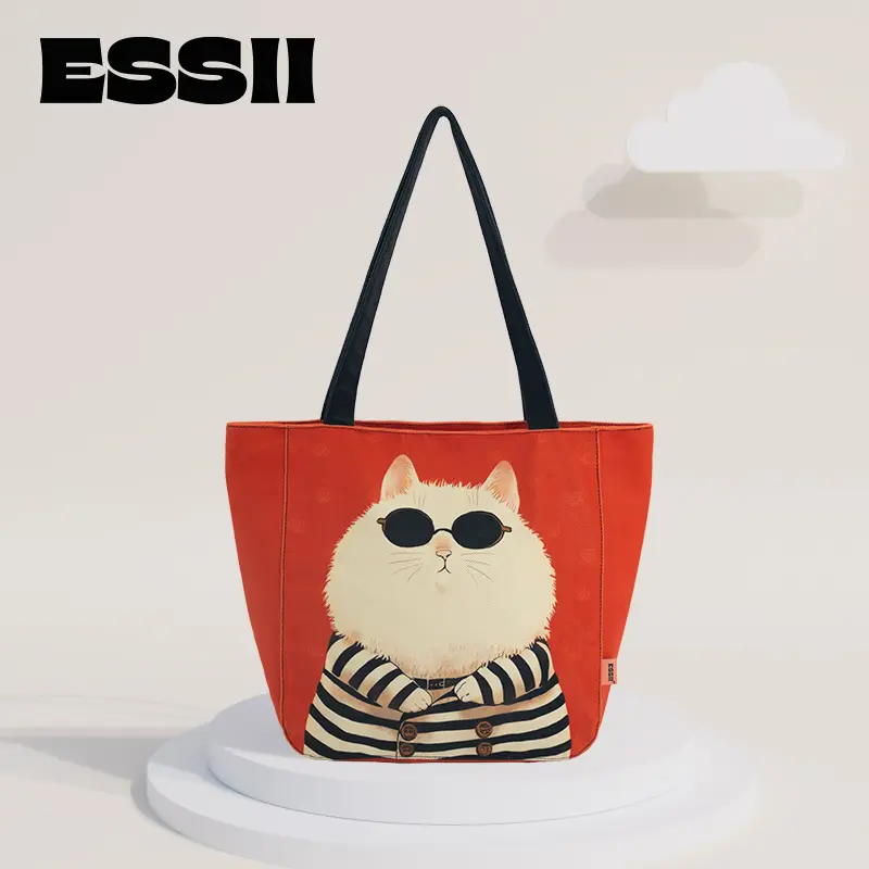ESSII Large Tote Bag Eco-Friendly Corn Short Velvet Lightweight Durable Spacious 35cm Height Zip Closure Crossbody Shoulder Bag for Daily Use Maroon Blue Doctor Butterfly White Quilted Tourism College Tomorrow Leopard Bow Wedding Clutch Cloud Punk