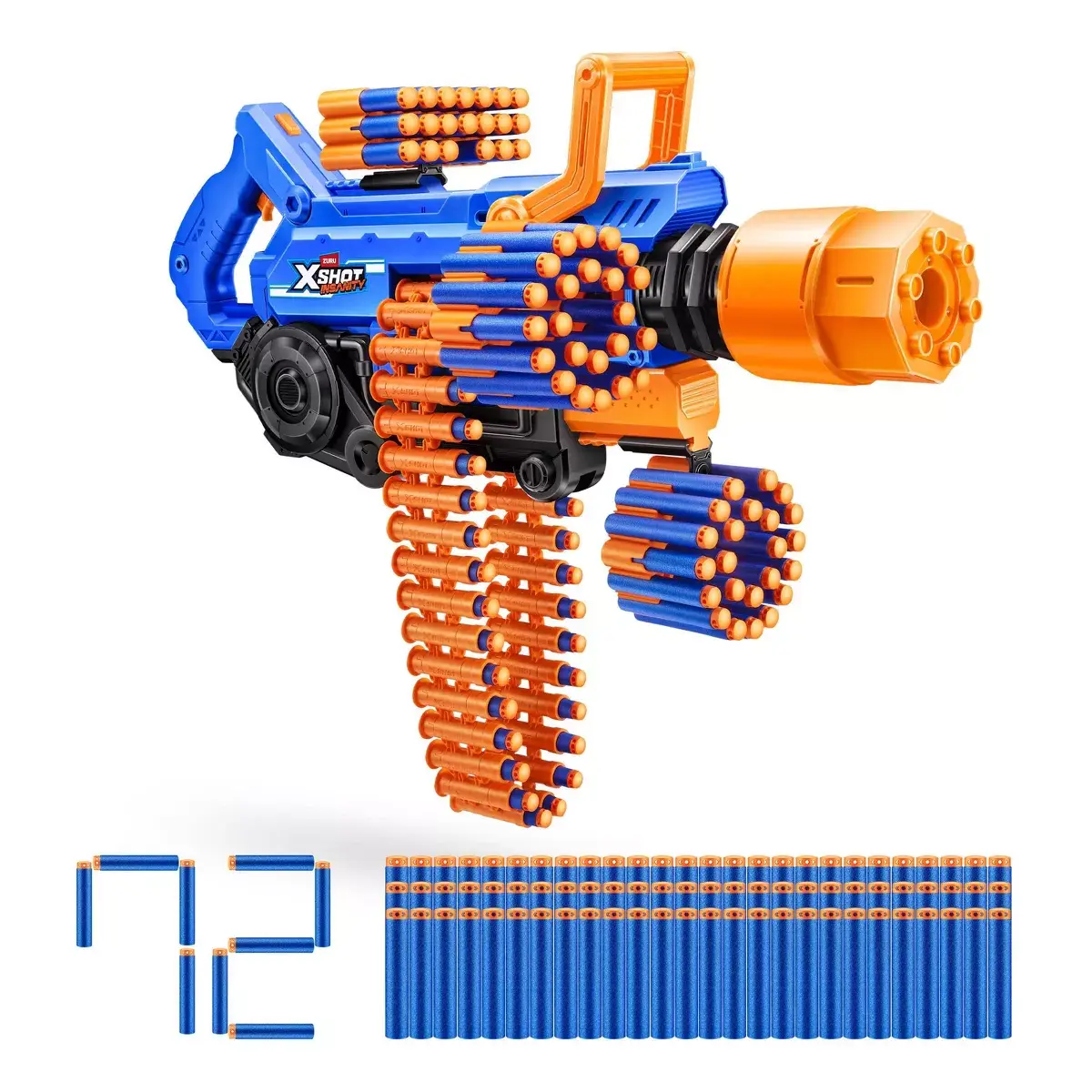 Zuru XSHOT Insanity Smoking Barrel Toy Dart Blaster Zuru XSHOT Insanity Smoking Barrel Toy Dart Blaster