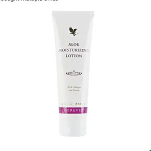 Forever Living Aloe Moisturizing Lotion 4 fl oz Deep Hydration with Aloe Vera Collagen & Elastin for Hands & Body Luxurious Texture