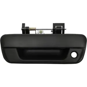 Tailgate Door Handle, Compatible with  Chevy Colorado & GMC Canyon & Isuzu i / i / i / i, Exterior Rear w/ Keyhole| Replace# , GM Tail gate Liftgate Latch Lock