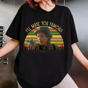 I'll Make you famous T-shirt, Vintage Young Gun Shirt, Retro Graphic Regulators Tee, 80s Billy the Kid Old Movie TShirt, Gift For Him