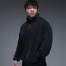 EKKO Oversized Terry Cotton Quarter Zip 100% Cotton