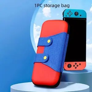 Suitable for NS console storage bag, red and blue storage bag, EVA material anti-falling, used for organic light-emitting diode