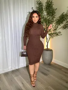Veronica Chocolate Midi Dress