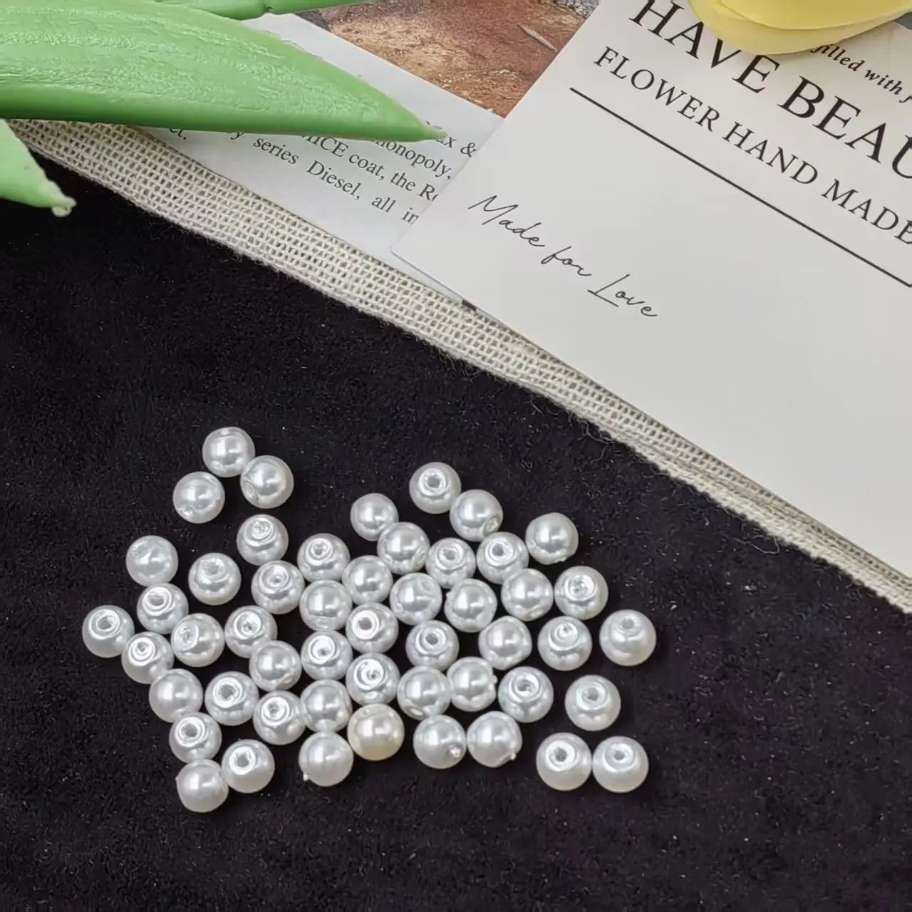 6mm  Seed Pearl Beads