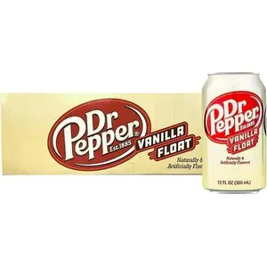 Dr. Pepper Vanilla Float 12oz Can - 12 Pack