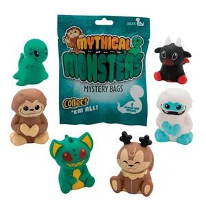 2 3/4" – 3" Mythical Monster Characters Mystery Bags - 24 Pc.