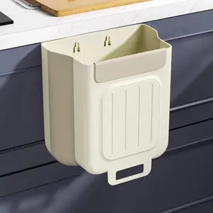 2026 Foldable Kitchen Trash Can, Hanging Kitchen Can with Space-Saving Design, Collapsible Garbage Can for Kitchens,Cabinet Door, Bathroom, RV, Car & Camping