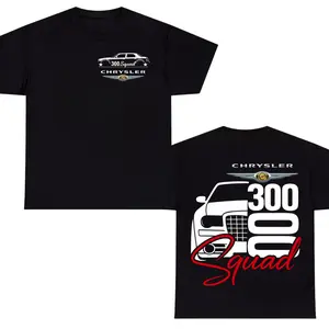 Chrysler 300 Squad T-Shirt – Chrysler 300 Classic Sedan Graphic Tee, Luxury Street Car Culture Automotive Shirt for Men Women