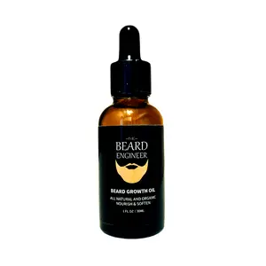 The Beard Engineer Natural Beard Growth Oil - 30ml - Nourishing Oil for Hair Care - All organic Ingredients