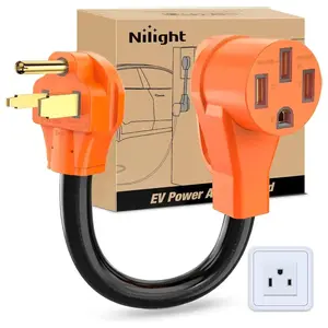 Nilight 50AMP to 50AMP 3 Prong EV Charger Adapter Cord