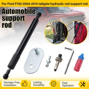1 Pair Tailgate Lift Support Rod Replacement DZ43200 for Ford F-150 2004-2014 , Heavy Duty Hydraulic Rod Gas Springs for Pickup Truck