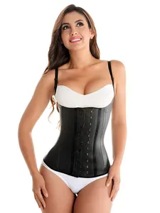 Latex Cincher Semi Vest Waist Trainer Corset