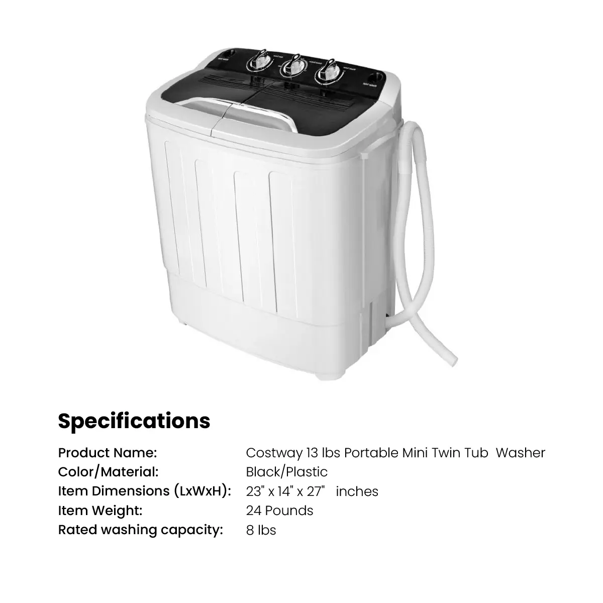 Black 13lbs (8+5 lbs)