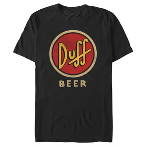 Men's The Simpsons Duff Classic Beer Logo T-Shirt