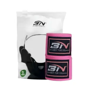 BN Elastic Hand Wraps OEM Wrist Wraps Bandage Customized Boxing Hand Wrist Protection Boxing MMA Hand Wraps