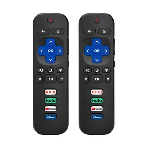 Acoyer (Pack of 2) Replacement Remote Control Only for Roku TV, Compatible for TCL Roku/Hisense Roku/Onn Roku/Sharp Roku/Element Roku/Westinghouse Roku/Philips Roku Smart TVs (Not for Roku Stick and Box)