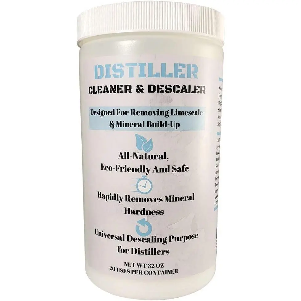 Distiller Cleaner & Descaler (2 LBS) Citric Acid - Universal Application for Waterwise, Natural & Safe – Deeply Penetrates LimeScale & Water Mineral Build-up, Compare to KleenWise