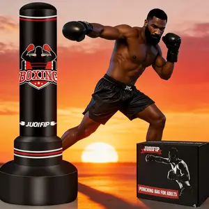 Upgraded 70 Heavy Freestanding Punching Bag for Adults Teens Men Women MMA Kickboxing Training Fitness Home Gym